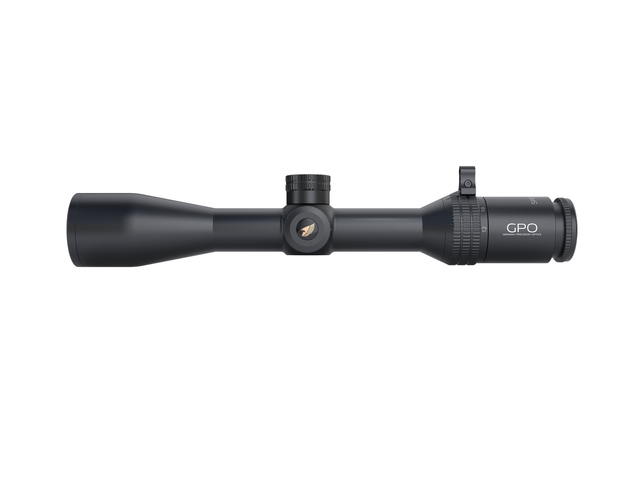 German Precision Optics GPO Spectra 6x Rifle Scope 2-12x44i 30mm BRWi Illum. Black