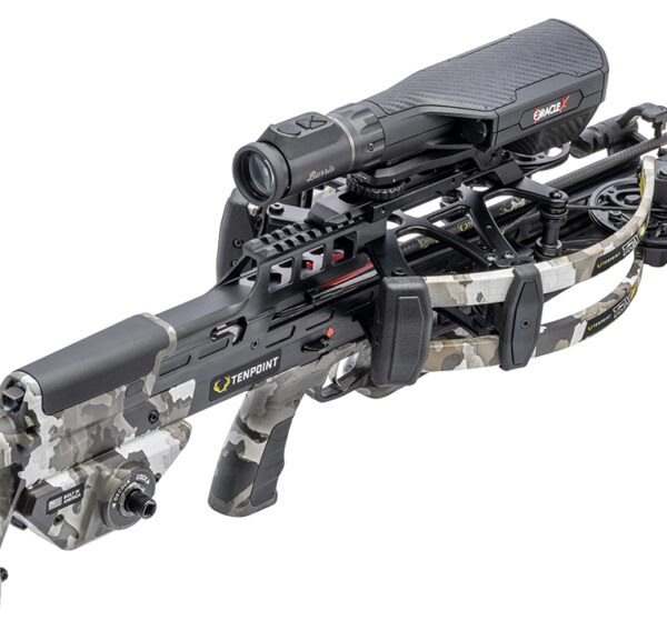 Tenpoint TRX 26 Reverse Draw Crossbow Oracle ACUslide MAXX Burris Oracle Scope