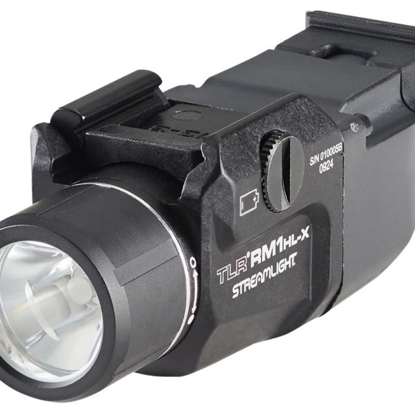 Streamlight TLR RM 1 HL-X USB System Rifle Weapon Light 1000 Lumens Black with SL-B9 Rechargeable Battery