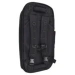 Advance Warrior Solutions Frame AR Pistol/SBR Case, black rear view with backpack straps