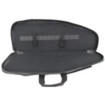 Advance Warrior Solutions Raptor 36-inch Rifle Case Black, open with interior straps and carry handle
