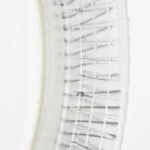 ProMag AK-47 Magazine, clear polymer curved magazine in side view