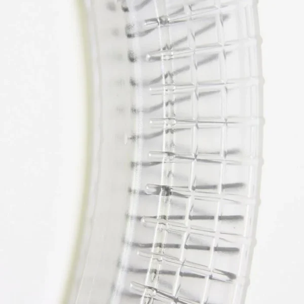 ProMag AK-47 Magazine, clear polymer curved magazine in side view