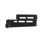 B5 Systems B5 AK Handguard Standard, black two-piece handguard in side view