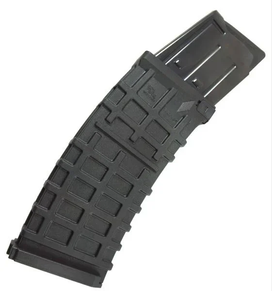 ProMag Akdal MKA 1919 Shotgun Magazine, angled side view in black polymer