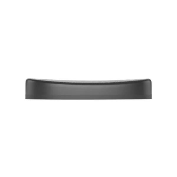 KICK-EEZ All Purpose Recoil Pad, black side view with gently curved profile