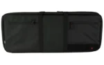 ALLEN TAC SIX DIVISION case, black top view with handles, straps and zippered pockets