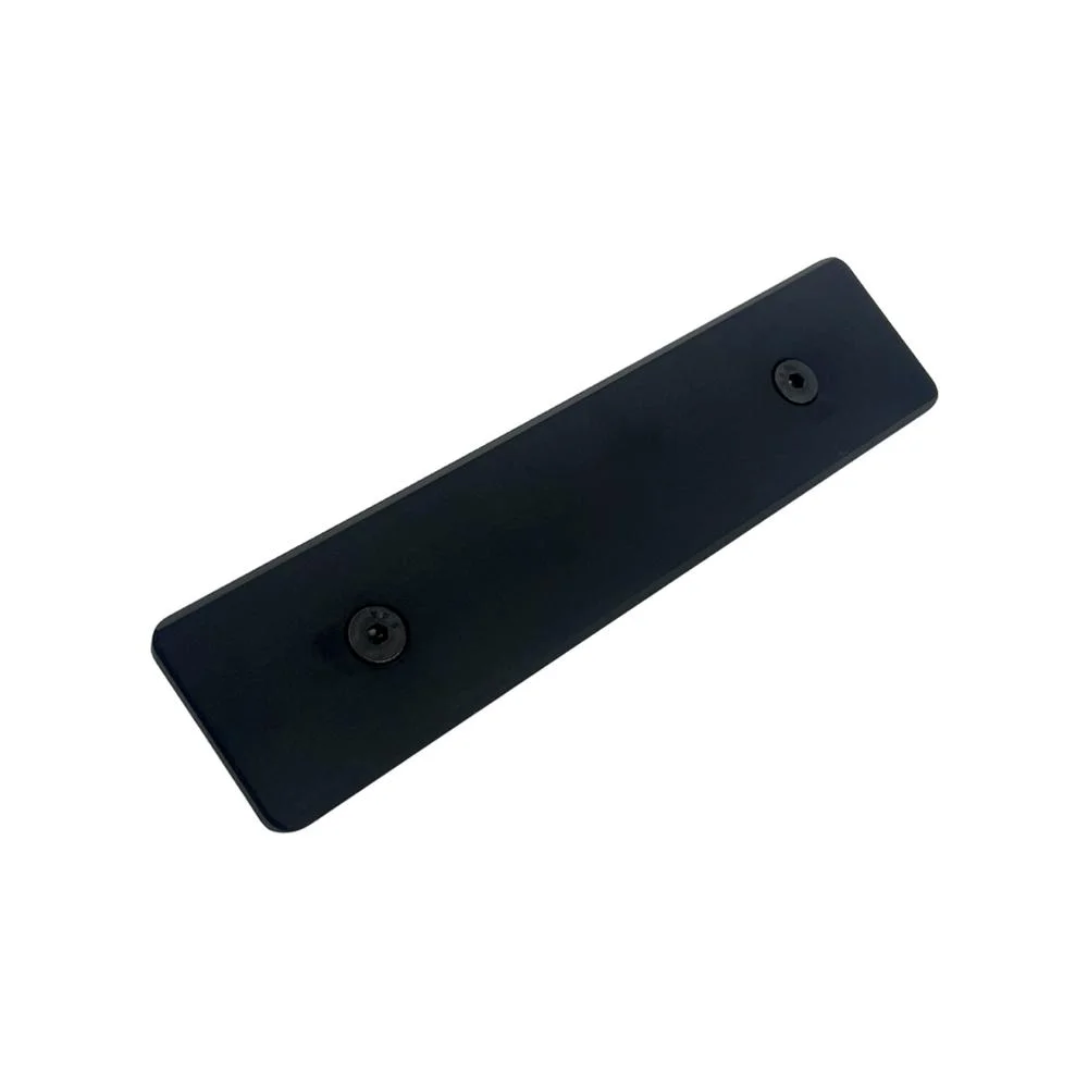 amend2-m-lok-arca-adapter-primary-3 Amend2 M-LOK to ARCA Adapter 6-inch Black, angled top view with two screws