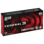 Federal Cartridge Co. American Eagle Handgun Ammunition .40 S&W 165 gr FMJ 1130 fps 1000/ct - alternate view 2