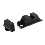 Ameriglo Optic Compatible Sight Set for Glock Gen 5 A-Cut, black front and rear sights