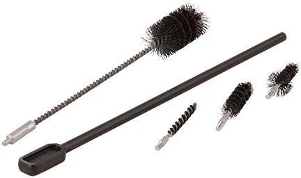 AOB Wheeler Delta Series AR-15 Complete Brush Set with black rods and assorted brushes