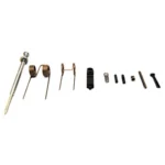 CMMG AR-15 Field Repair Kit with assorted black and metal springs, pins and small parts