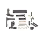 Wilson Combat Small Parts Kit for AR-15, black and silver components with springs arranged flat