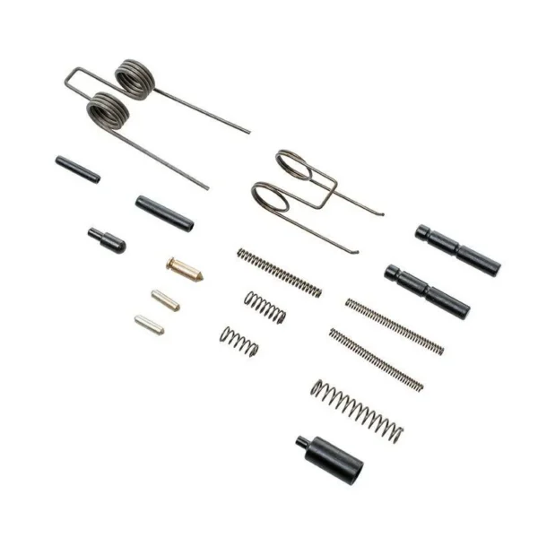 CMMG Parts Kit AR15 Lower Pins and Springs, assorted black and silver small parts
