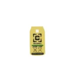 AOB Caldwell AR500 Soda Can Target, yellow front view with black target markings