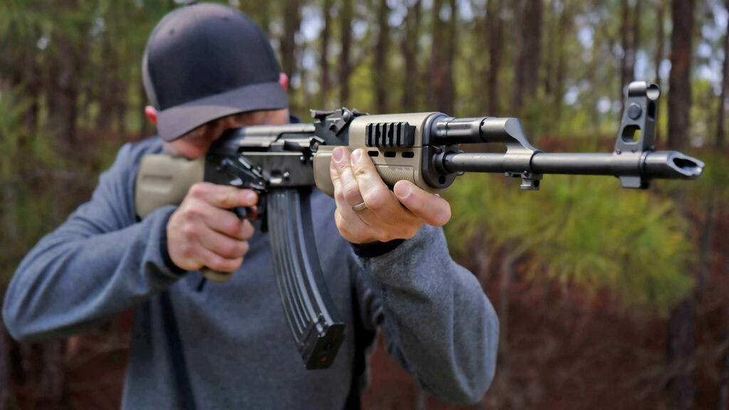 Bear Creek Arsenal BC-47 AK-pattern rifle with polymer furniture
