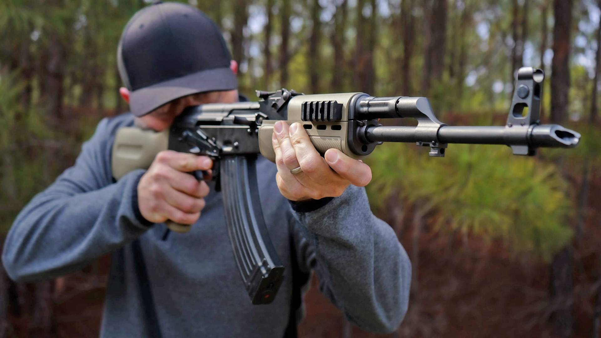 Bear Creek Arsenal BC-47 AK-pattern rifle with polymer furniture