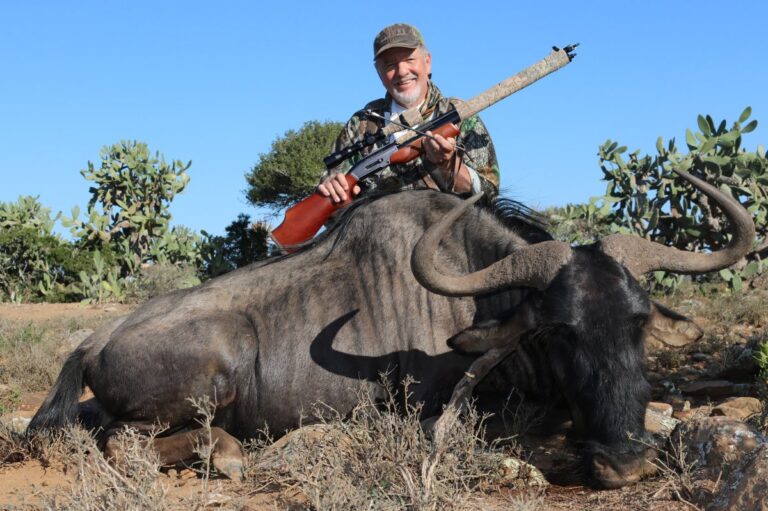 Hammer Carbine big-bore air rifle used for hunting in desert