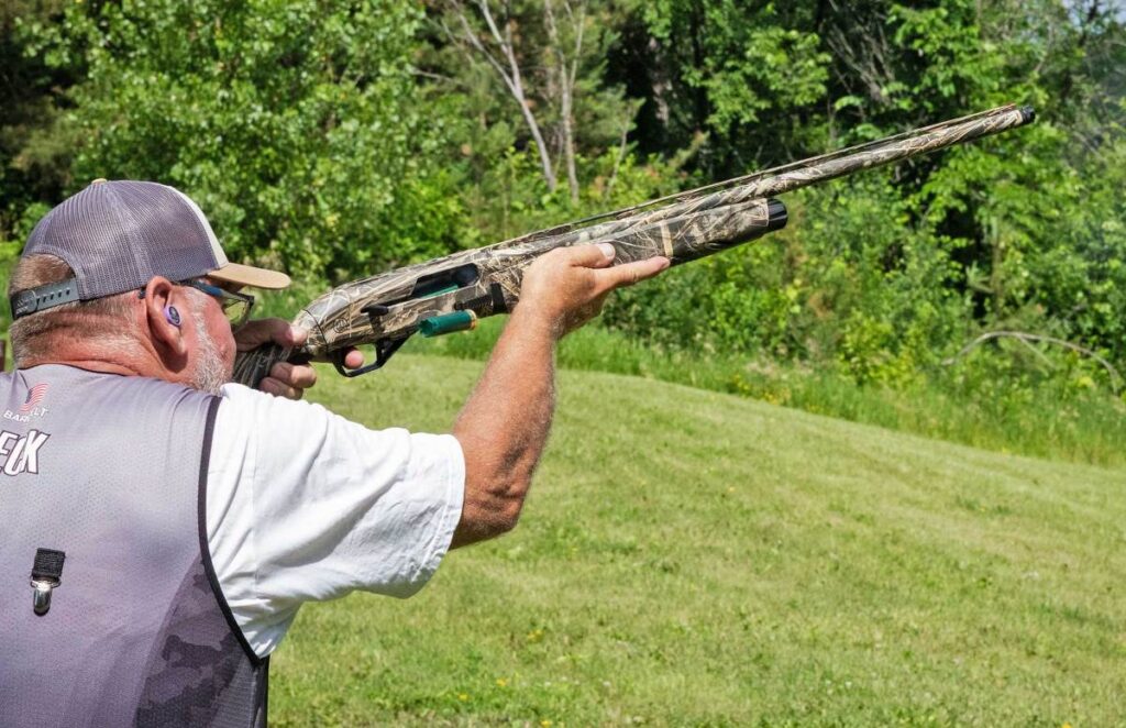 Beretta A400 Solo 12 gauge semi-auto shotgun in Optifade Marsh
