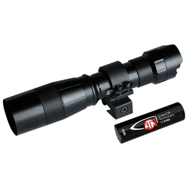 American Technologies Network ATN IR 1 K Super Max black illuminator with mount and battery