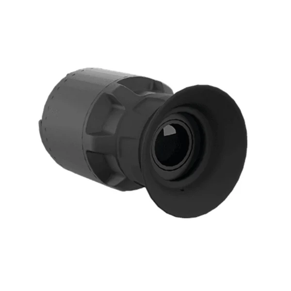 American Technologies Network ATN Tico 6 Eyepiece Adapter Viewer, angled black front view