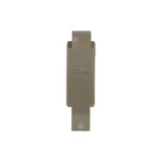 B5 Systems B5 Trigger Guard Composite, FDE top view with raised center and squared ends