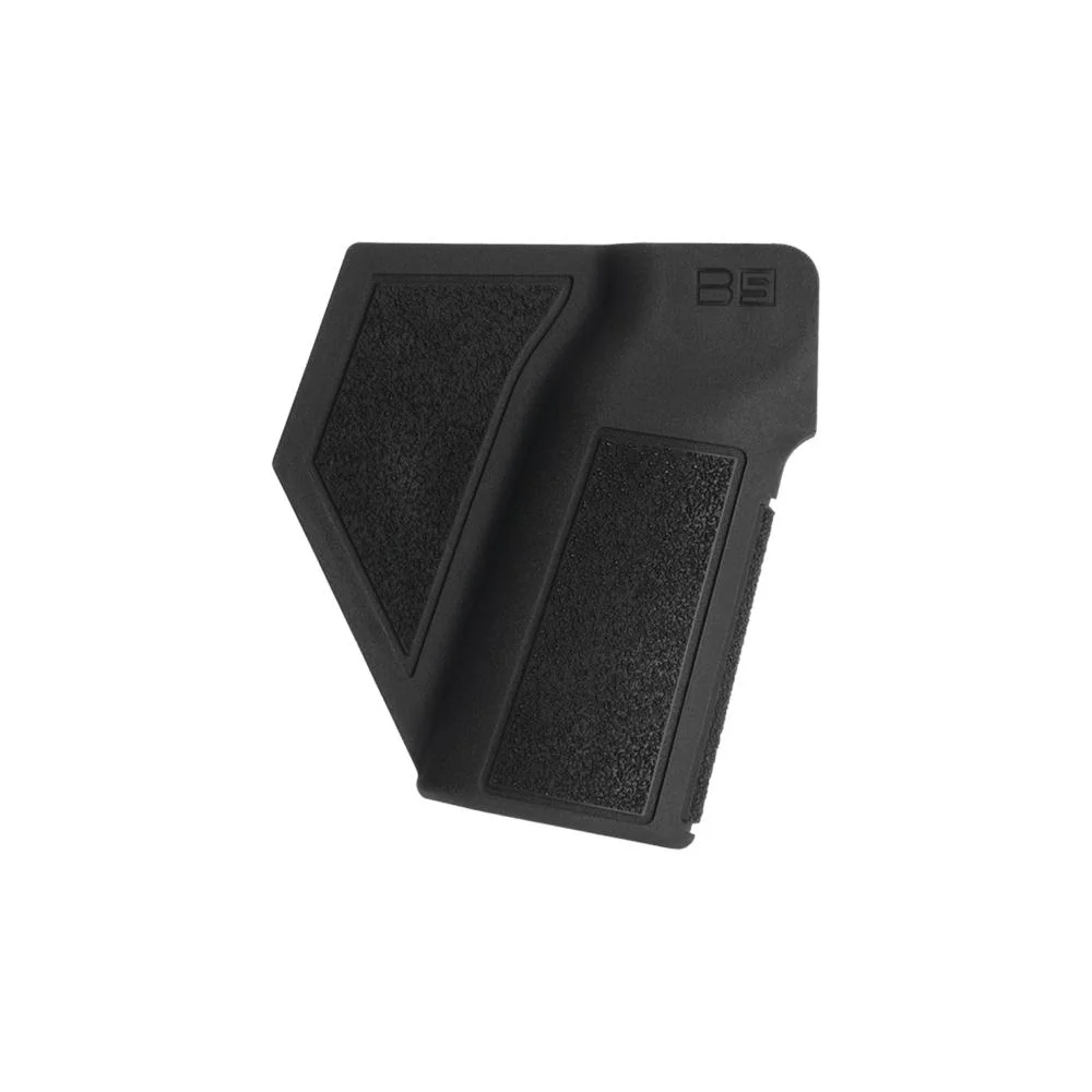 b5-systems-type-c-grip-black-primary B5 Systems P-Grip, black rifle grip with textured panels, left-side view