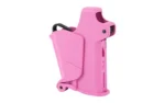 MAGLULA LTD. MagLULA Baby UpLULA Pistol Mag Loader for SS Mags Pink .22LR - .380 ACP - alternate view 3