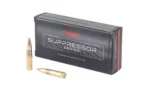 Barnes Bullets Barnes Suppressor Series Sierra GameKing rifle Ammunition .300 Blackout 205gr HP 1060 fps 20/ct - alternate
