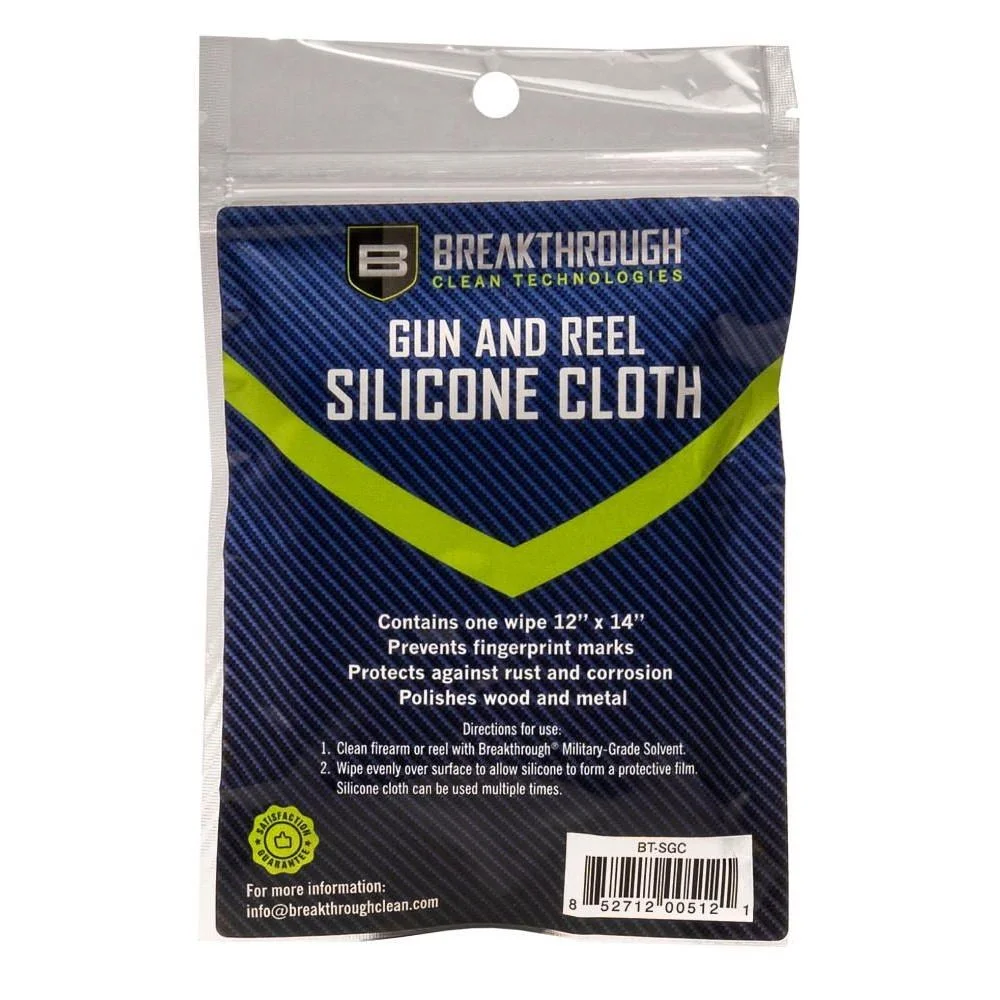 bct-silicone-cleaning-cloth-primary Breakthrough Clean Technologies silicone cloth, front view in blue and green retail package