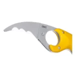 Columbia River Knife & Tool CRKT Bear Claw Fixed Knife 2-2/5" Hawkbill Blade Yellow - alternate view 3