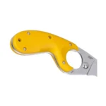 Columbia River Knife & Tool CRKT Bear Claw Fixed Knife 2-2/5" Hawkbill Blade Yellow - alternate view 4