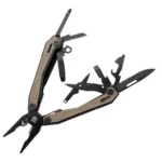 Bear & Son Blackhawk Everyday Carry Multi-tool Sand, open view with pliers, blades and tools extended