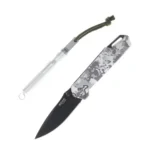 Bear & Son Cutlery Bear & Son Edge Folding Knife 3" Drop Point Blade Truetimber White Viper