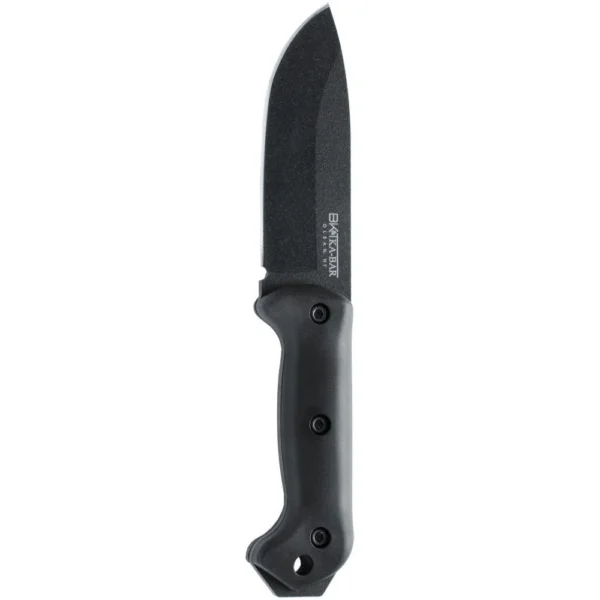 KA-BAR KBAR BK2 Becker Camp black fixed-blade knife, left side view