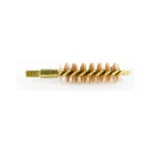 Pro-Shot Benchrest Pistol Bore Brush, side view with bronze bristles and brass core