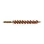 Pro-Shot Benchrest Brass Core/Bronze Bristle Rifle Bore Brush side view with brass fitting