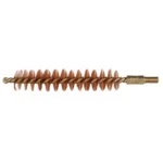 Pro-Shot Benchrest Rifle Bore Brush .45 cal, bronze bristles and brass threaded stem, side view