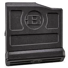 bergara-b-14-aics-sa-rifle-magazine-primary Bergara B-14 AICS SA rifle magazine, black front view with raised B logo