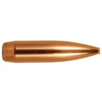 Berger Match Grade Target Bullets, single copper-coloured pointed bullet in side view