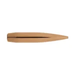 Berger Elite Hunter Rifle Bullets, copper-colored pointed bullet in side view