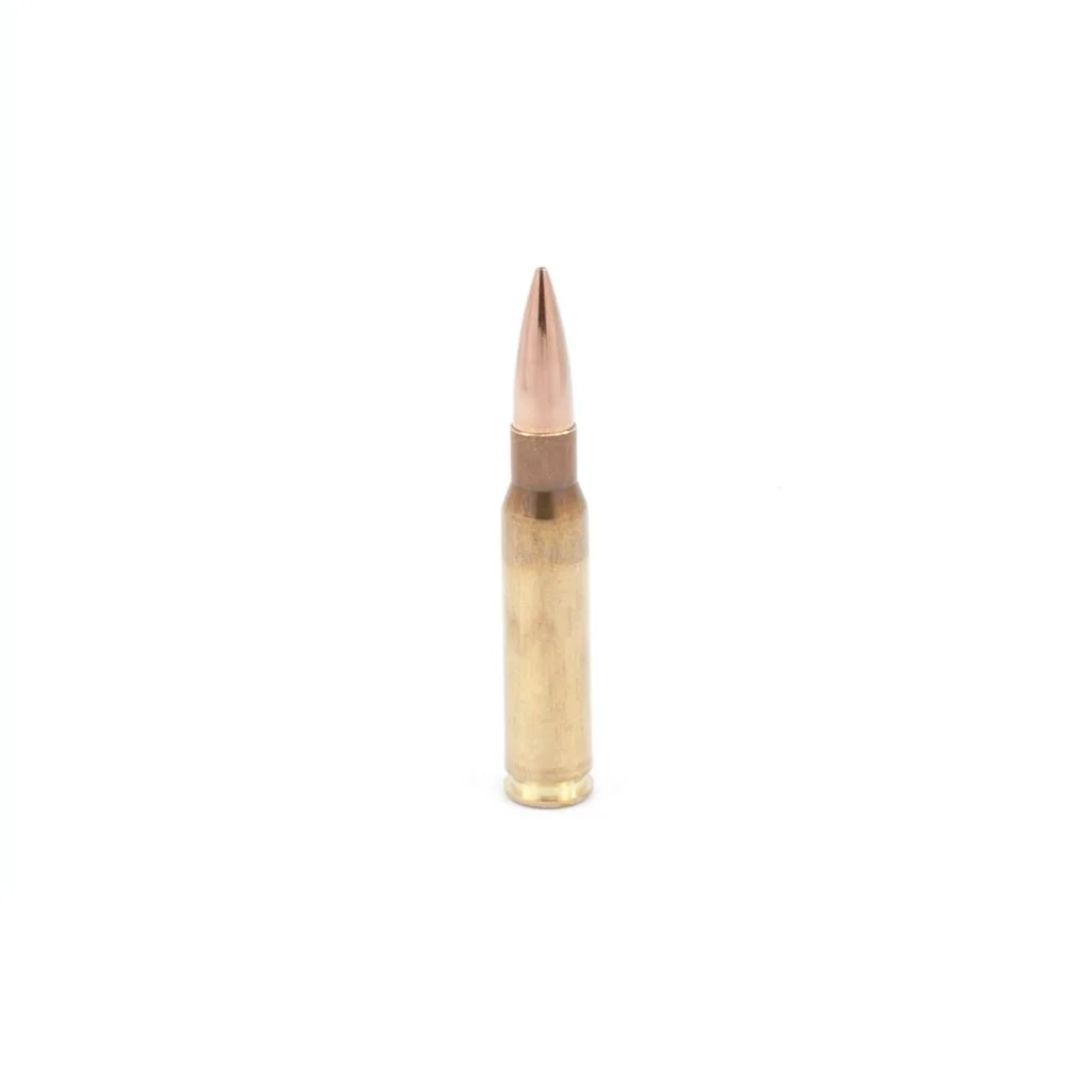 berger-match-grade-308-win-175gr-otm-tactical-ammo-primary Berger Match Grade Rifle Ammunition 308 Winchester, single brass cartridge with pointed copper bullet