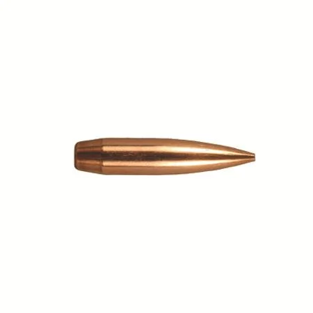 Berger Match Grade Target Bullets side view of copper-colored pointed bullet