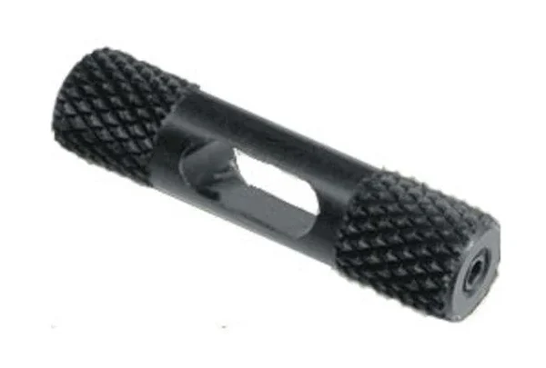 Carlson's Black Hammer Expander, black cylindrical tool with knurled ends