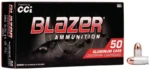 Blazer Ammunition BLAZER 380ACP 95GR FMJ 50/1000 - alternate view 2