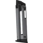 Browning 1911-22 Handgun Magazine Black, angled side view with silver body and black base