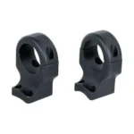 Dnz Products Llc Browning X-Bolt Two Piece Mount, two black scope rings in angled view