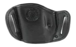 Bulldog Cases Bulldog Molded Leather Belt Slide Holster for Most Large Frame Autos Black RH - alternate view 3