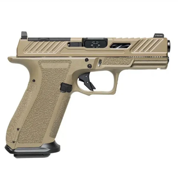 Shadow Systems dba Shadow Gunworks Shadow Systems CA Compliant XR920 Handgun 9mm Luger 10rd Magazine(2) 4" Spiral Black