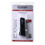 CANIK MAG CENT ARMS MC9, black magazine with grip extension in clear retail packaging